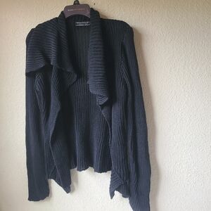 Peruvian Connection Charcoal Women's Cardigan Size S